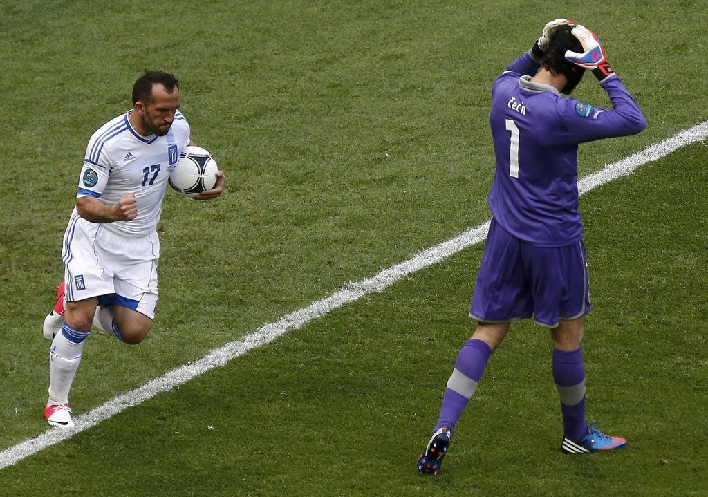 Euro 2012: Čehi s hitrima goloma porazili Grke
